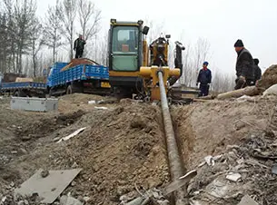 保定阜平非开挖管道施工